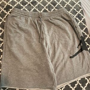 Gently worn Jordan sweat shorts